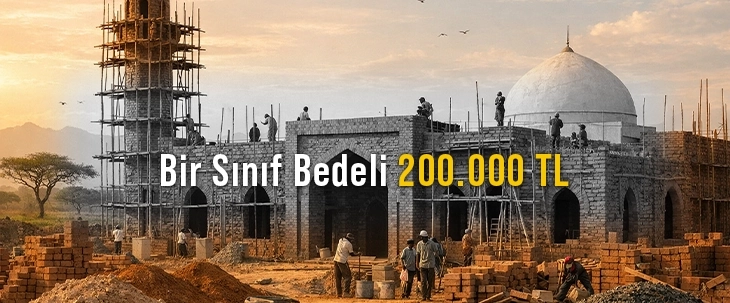 Afrika Medrese Sınıf Bedeli