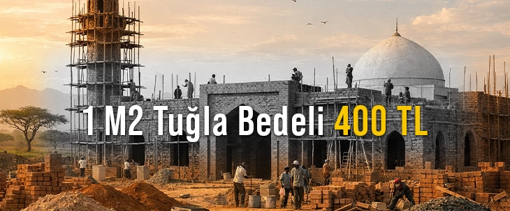 Afrika Mescid&Medrese Tuğla Bağışı