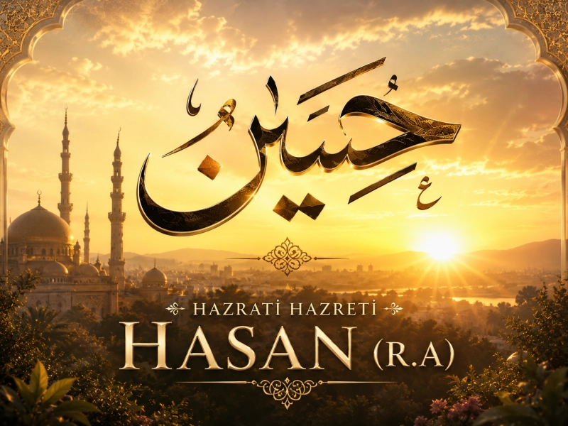Peygamberimizin Torunu: Hazreti Hasan (R.A)