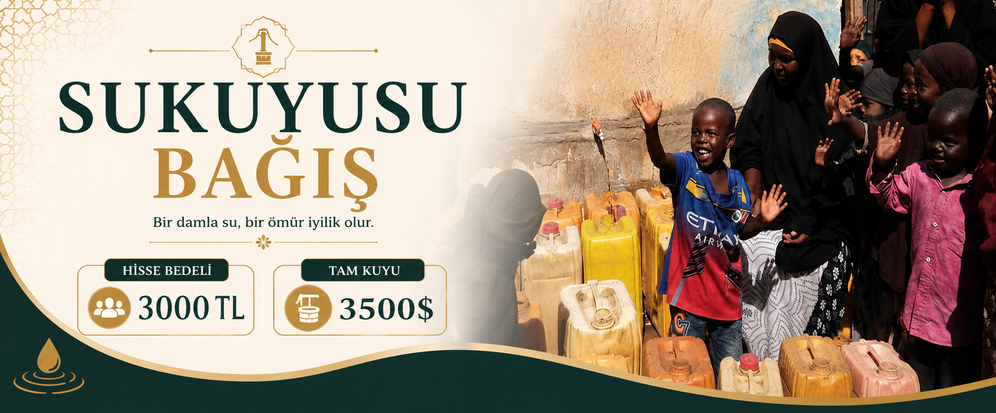 SU KUYUSU PEYGAMBER EFENDİMİZ S.A.V / The Prophet Muhammad’s (PBUH) Water Well ($ Dolar)